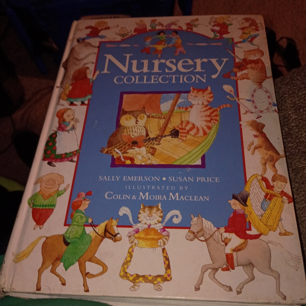 Barnes & Noble Nursery Collection Book - Blue and White